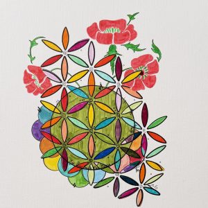 Dessin Vibratoire en Résonance - Douceur & Transformation - Création Energétique Intuitive Unique