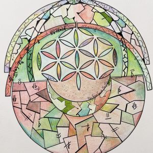 Dessin Vibratoire en Résonance - Ancrage & Stabilité - Création Energétique Intuitive