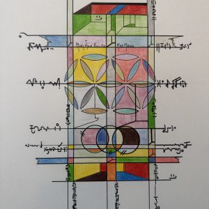 Dessin Vibratoire en Résonance - Ancrage & Sécurité intérieure - Création Energétique Intuitive Unique